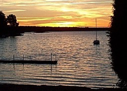 Helgasj&ouml;n vid Sandsbro badplats